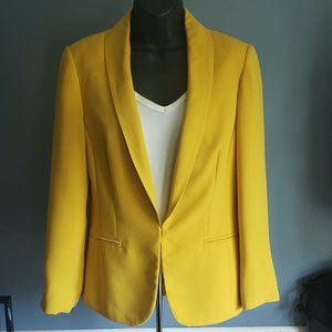 INC YELLOW BLAZER
